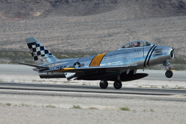 F-86 SABRE （Photo：Yoshitomo Aoki)